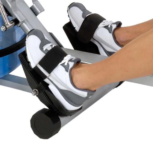 Rowing Machine Review - h2o fitness feet view