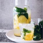 lemon and pineapple water
